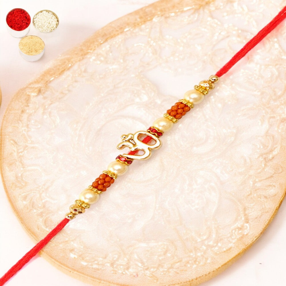 R-2125 Om Rakhi Thread