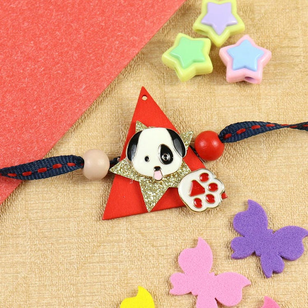 KR25-113-Dog And Paw Kids Rakhi 