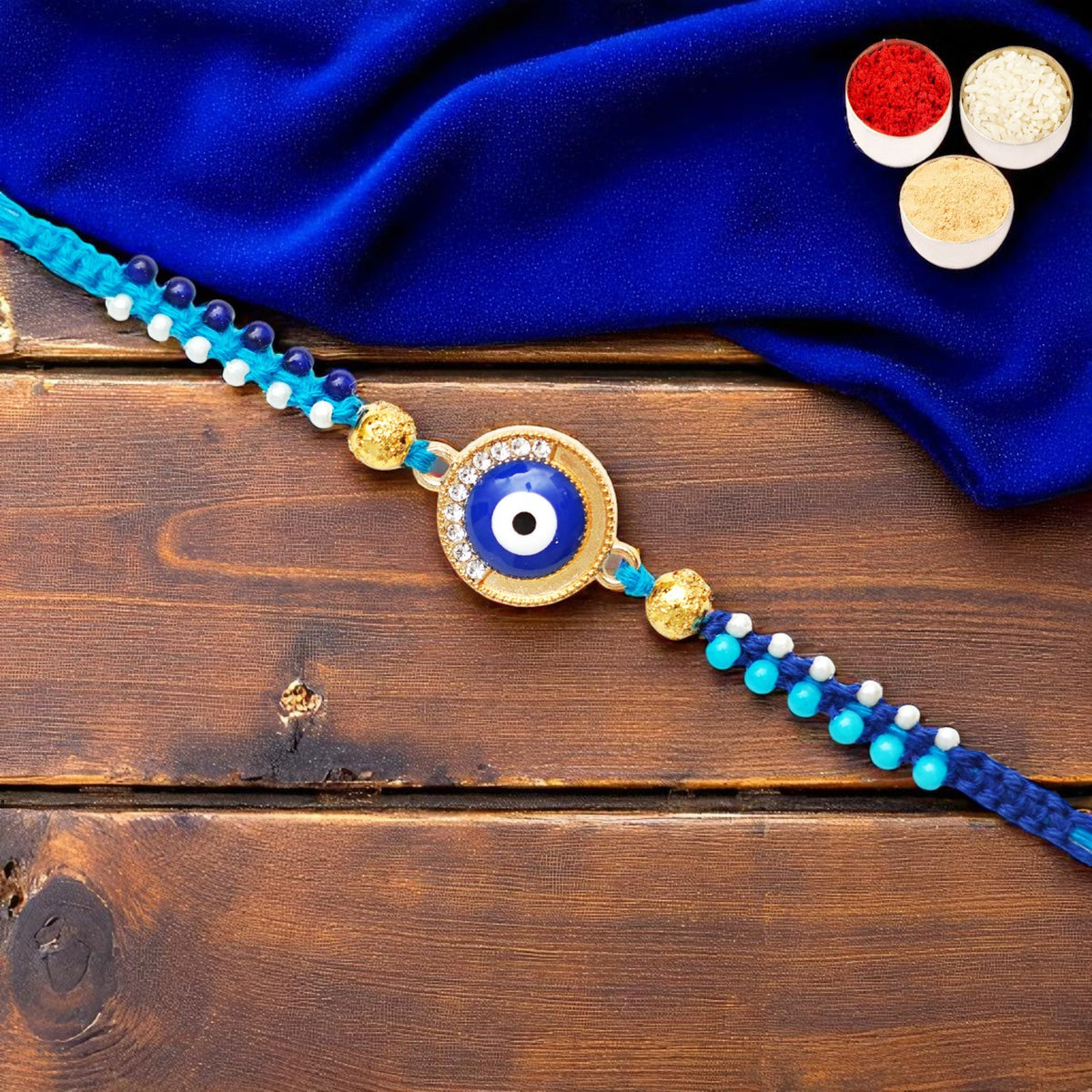 X-134 evil Eye Fancy rakhi 