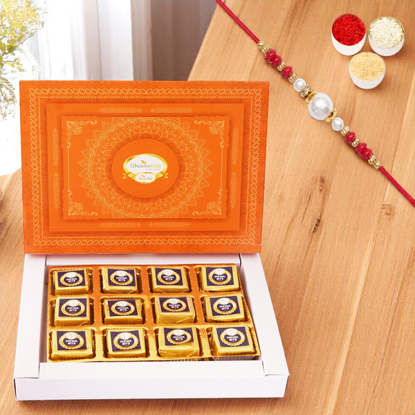 Mewa Bites Box (6 pcs) with Rakhi