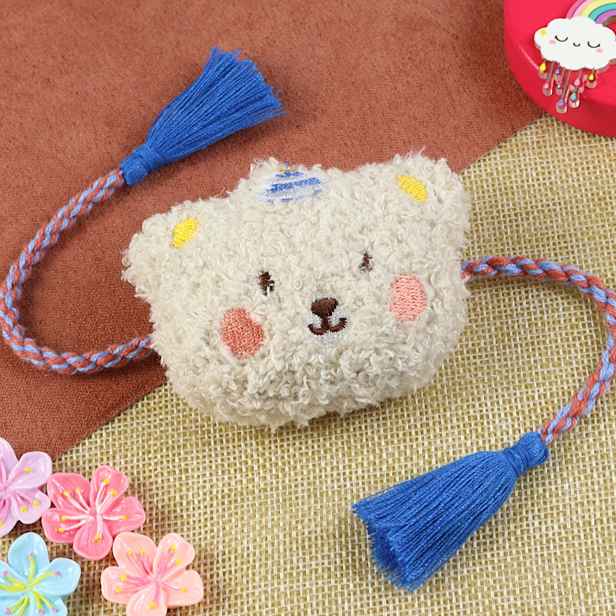 Bear Toy Soft Kids Rakhi-022 