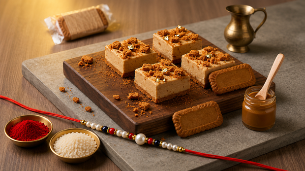Caramalised Speculoos Bites 18 pcs with Rakhi