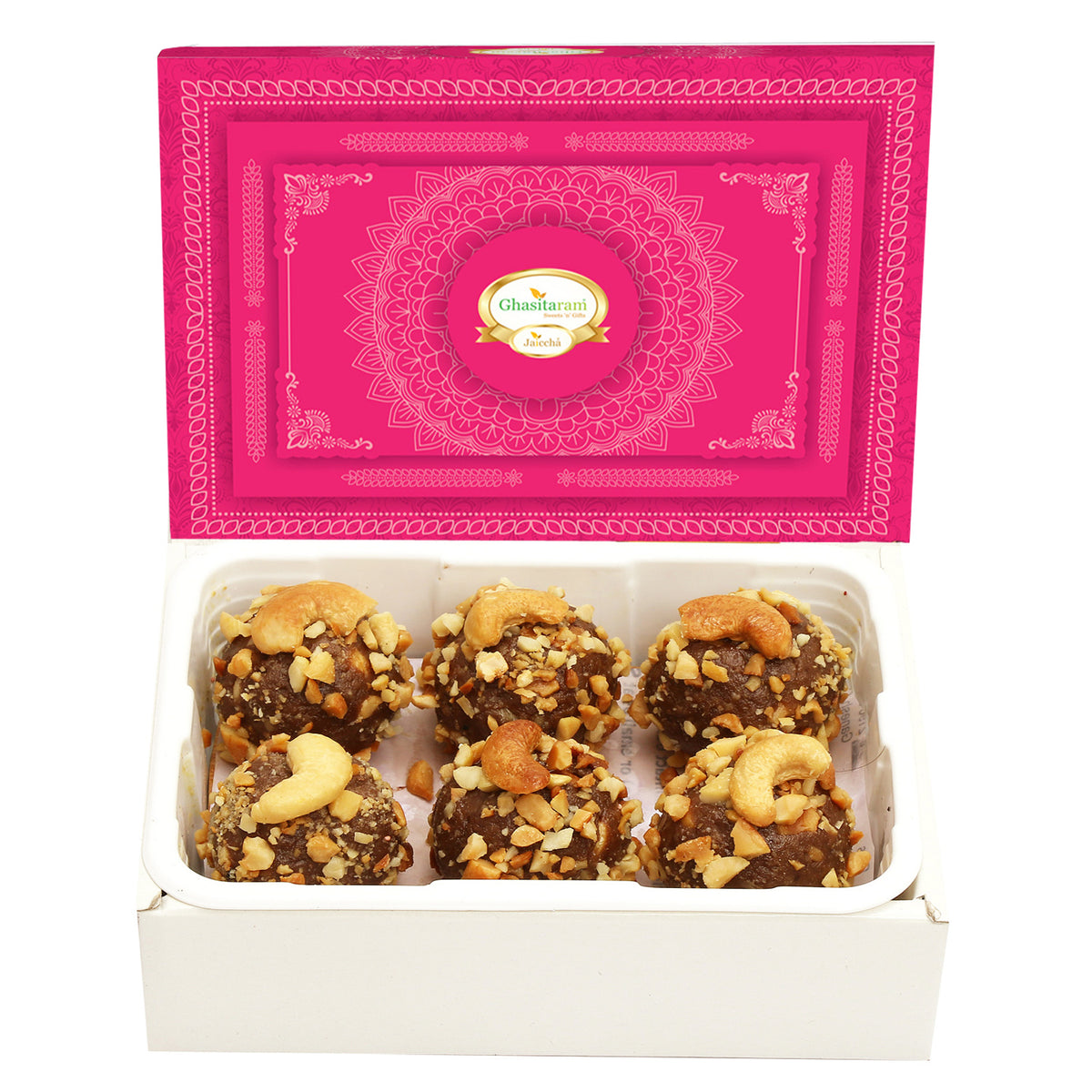 Mothers Day Sweets-Chocolate Kaju Laddoo (200 gms)