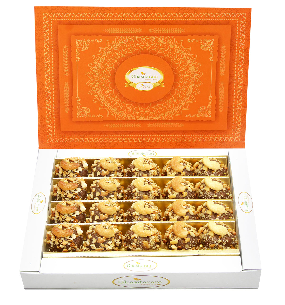 Mothers Day Sweets-Chocolate Kaju Laddoo (200 gms)