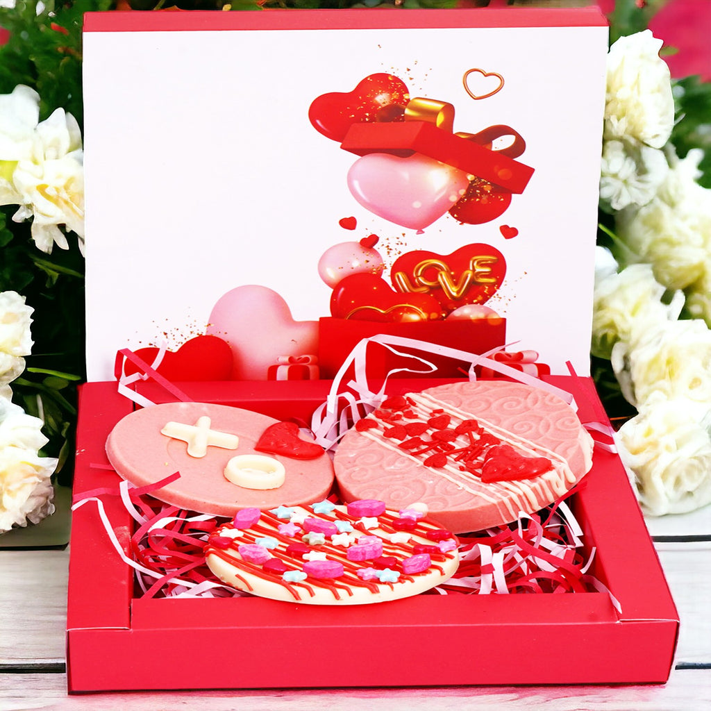 Valentines Box of 3 Discs