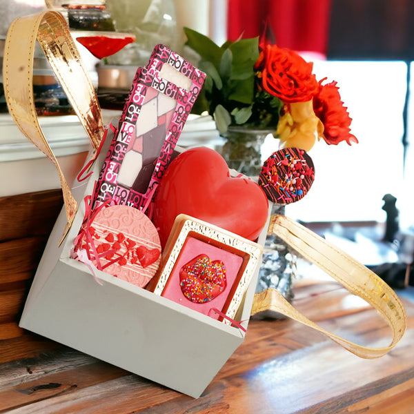 Valentines Handle Basket