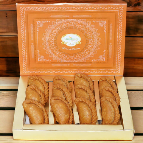 Ghasitaram's Dry Sweet Wheat Gujiya 300 gms