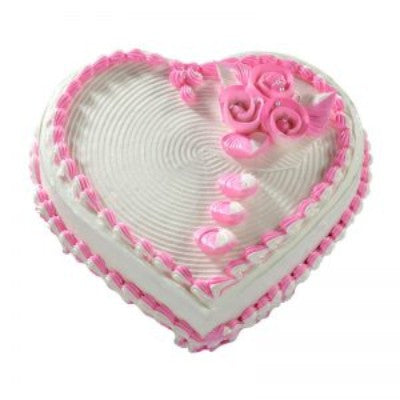 Eggless Red Velvet Heart Shaped Cake 1kg