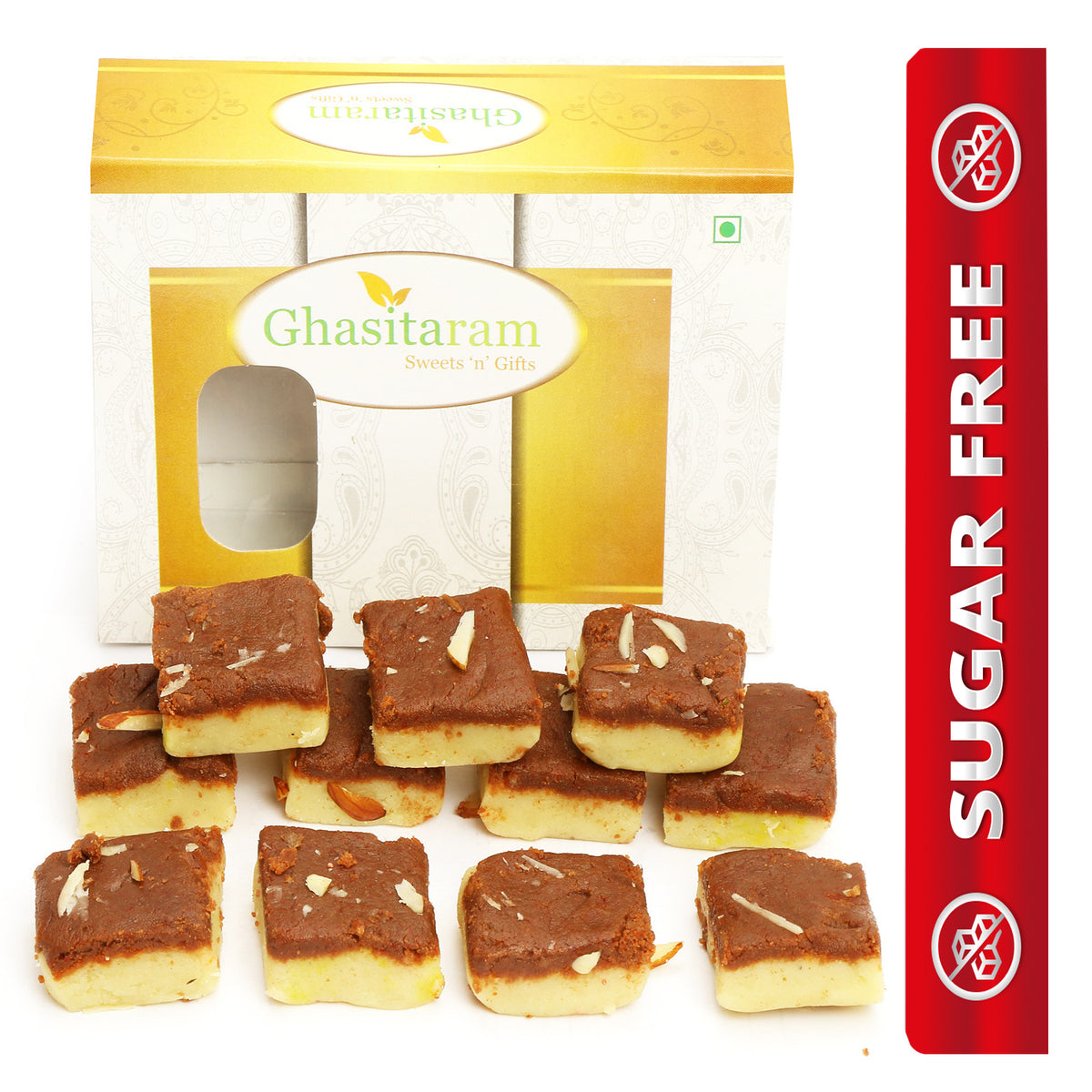 SugarfreeChocolate Barfi 200 gms