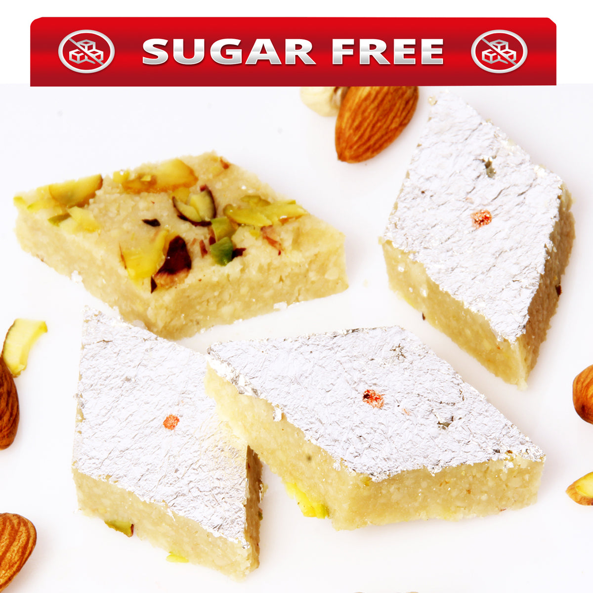 Sugar free Badam Katli 400 gms