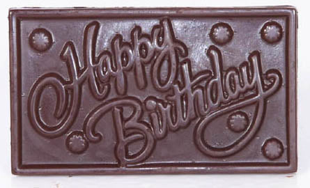 Sugarfree Happy Birthday Chocolate