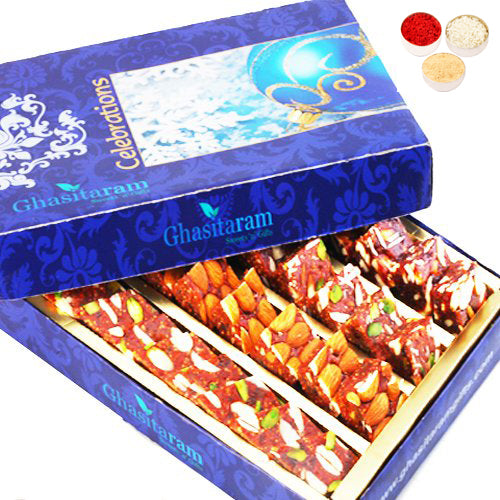 Bhaidhooj Gifts- Ghasitaram's Natural Sugarfree Mix 800 gms
