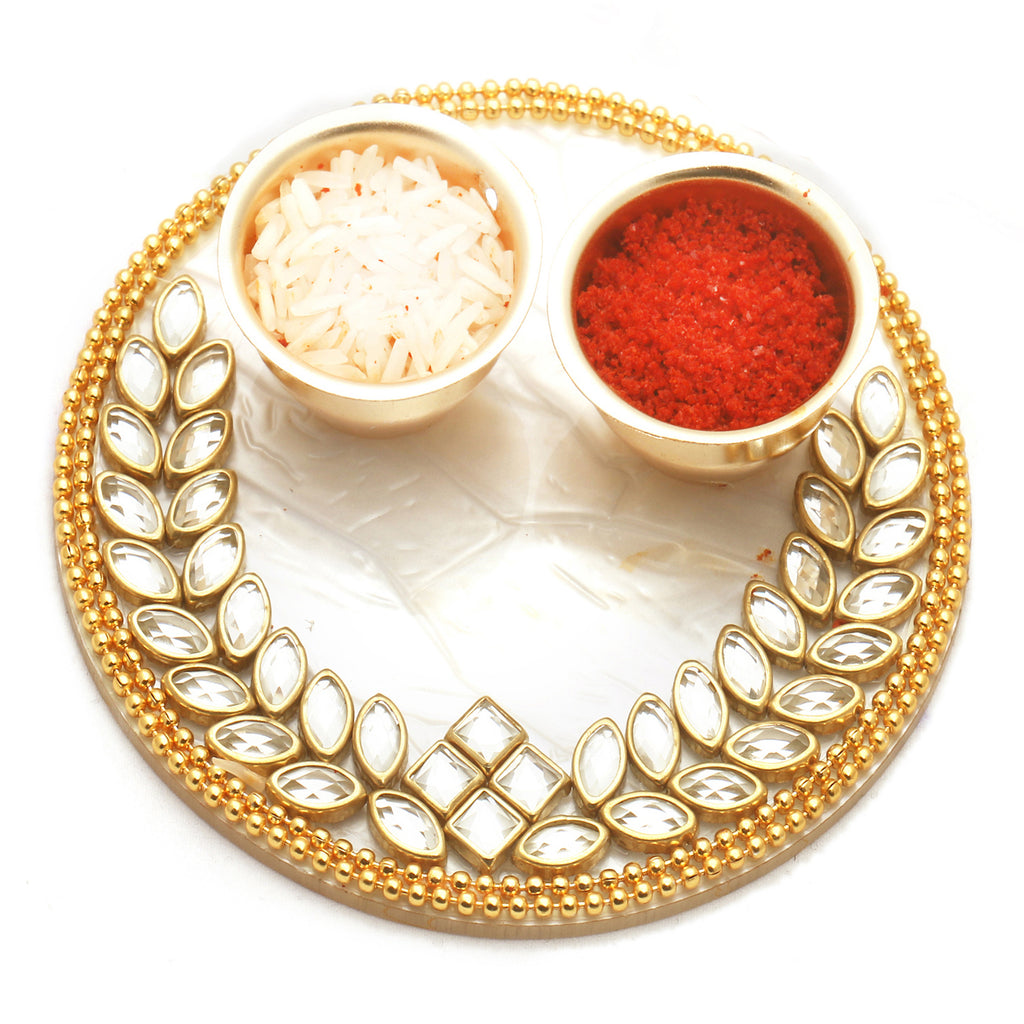 The Perfect Bond Pooja Thali  