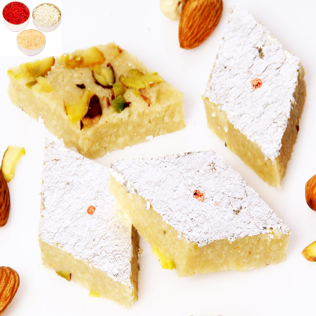 Bhaidhooj Gifts- PURE BADAM KATLI 800 gms