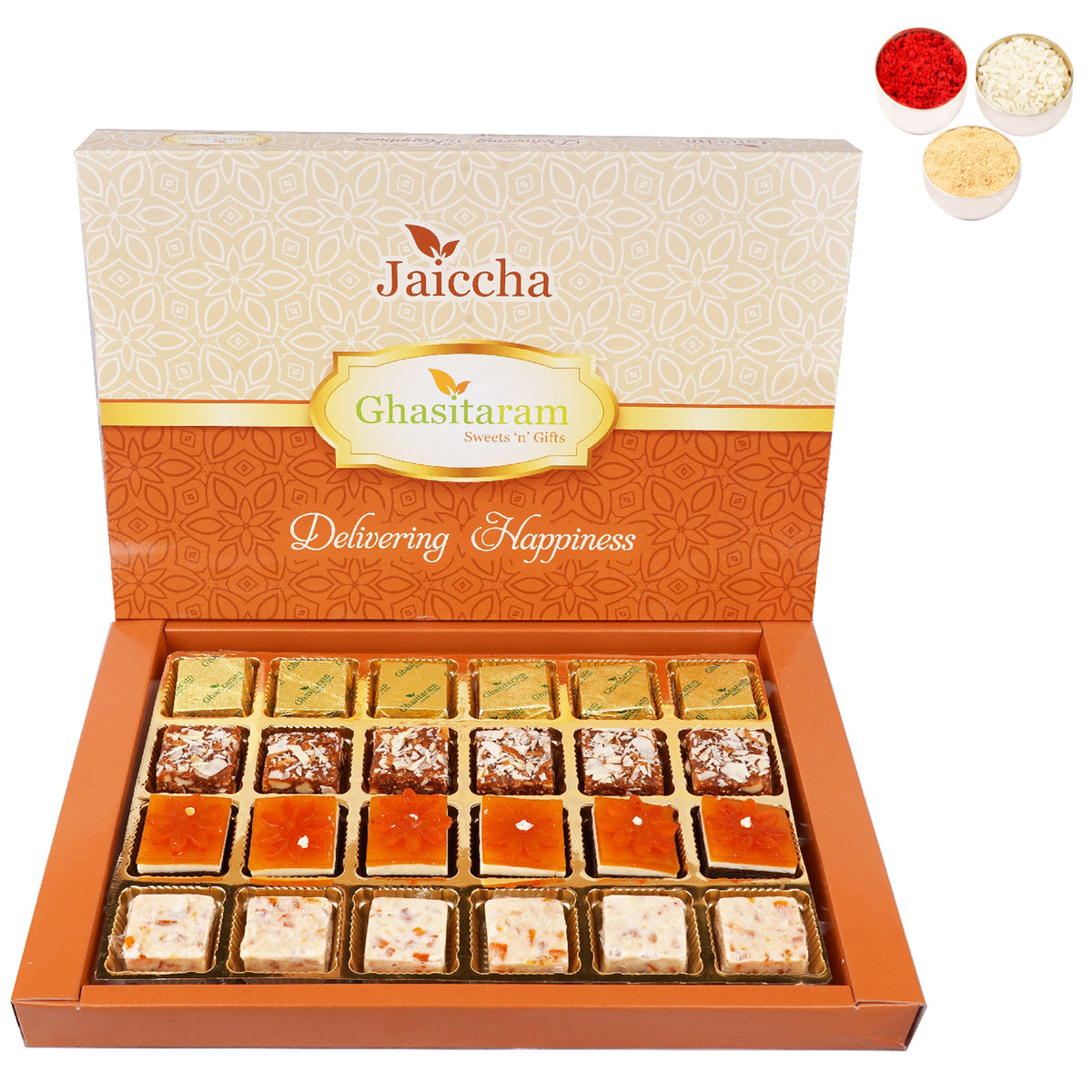Bhaidhooj Gifts- Assorted 4 Bites Box 24 pcs