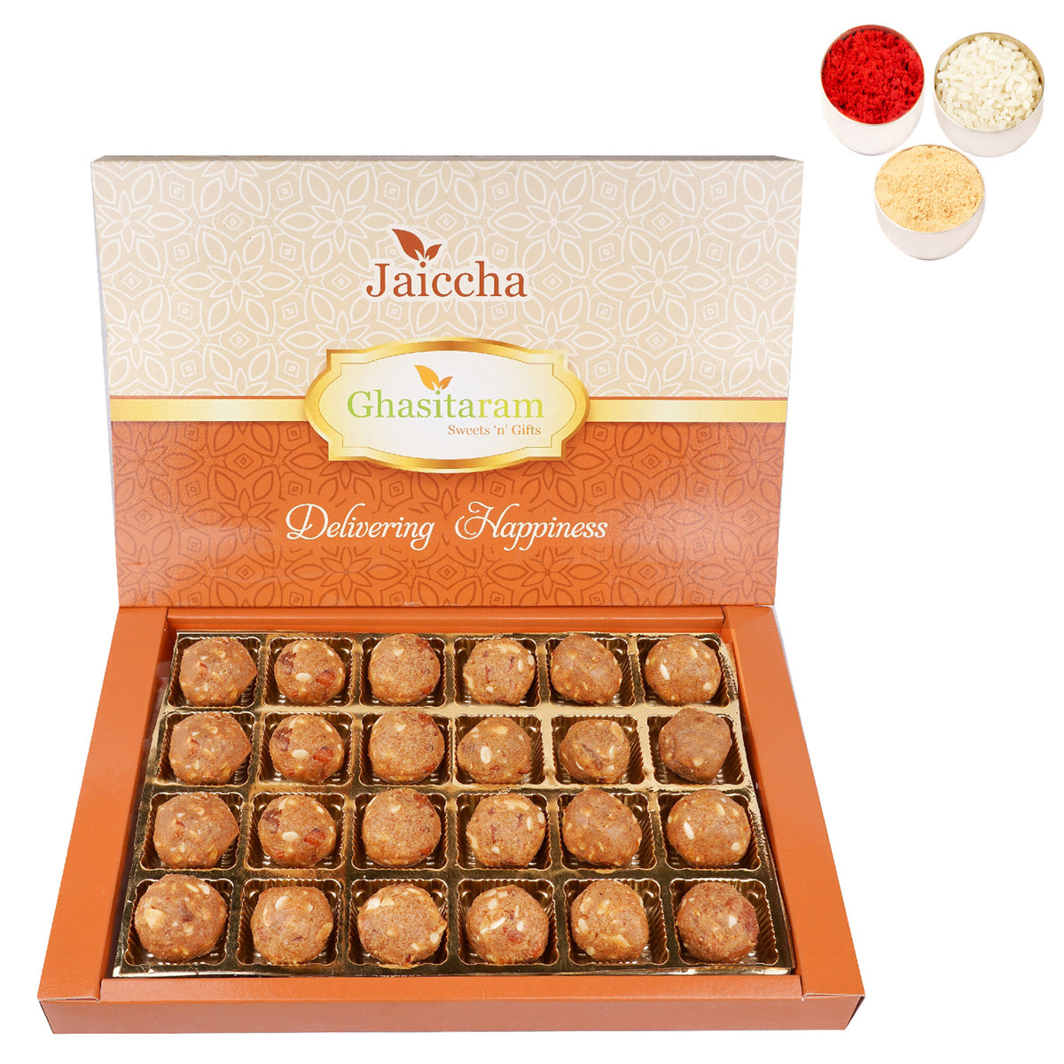 Bhaidhooj Gifts- Dryfruit Mawa Laddoo 24 pcs