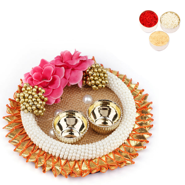 V-127 Pooja Thali   
