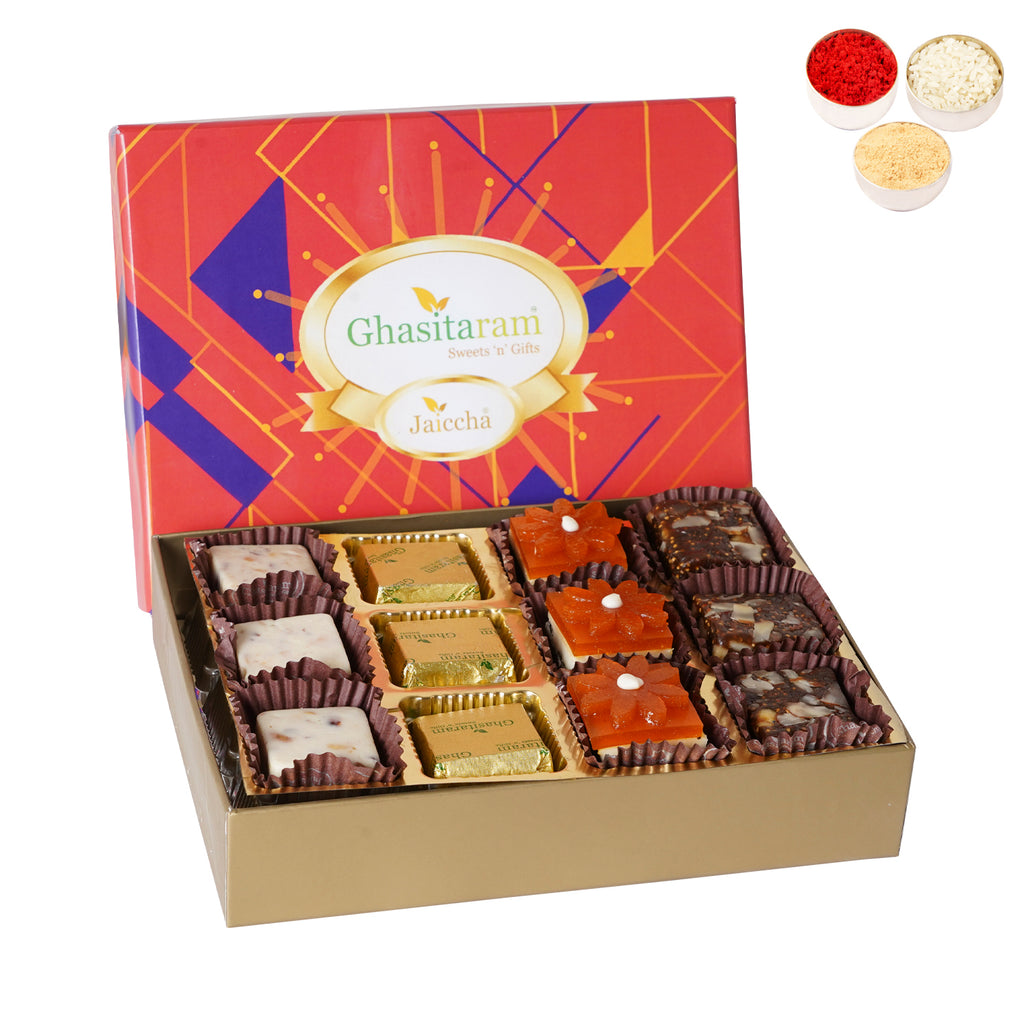 Bhaidooj Gifts-Assorted Bites in Premium Box 12pcs