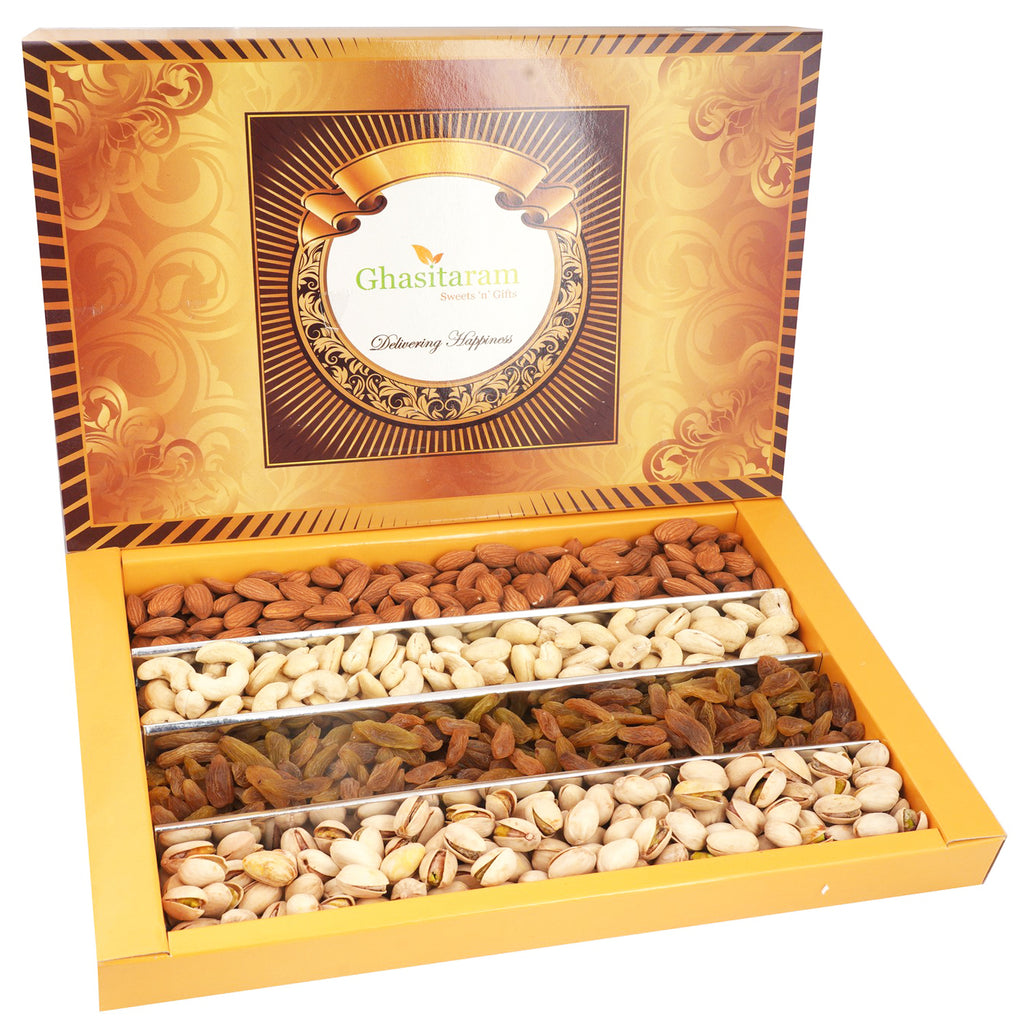 Corporate Gifts-Ghasitaram's Dryfruit Box 800 gms