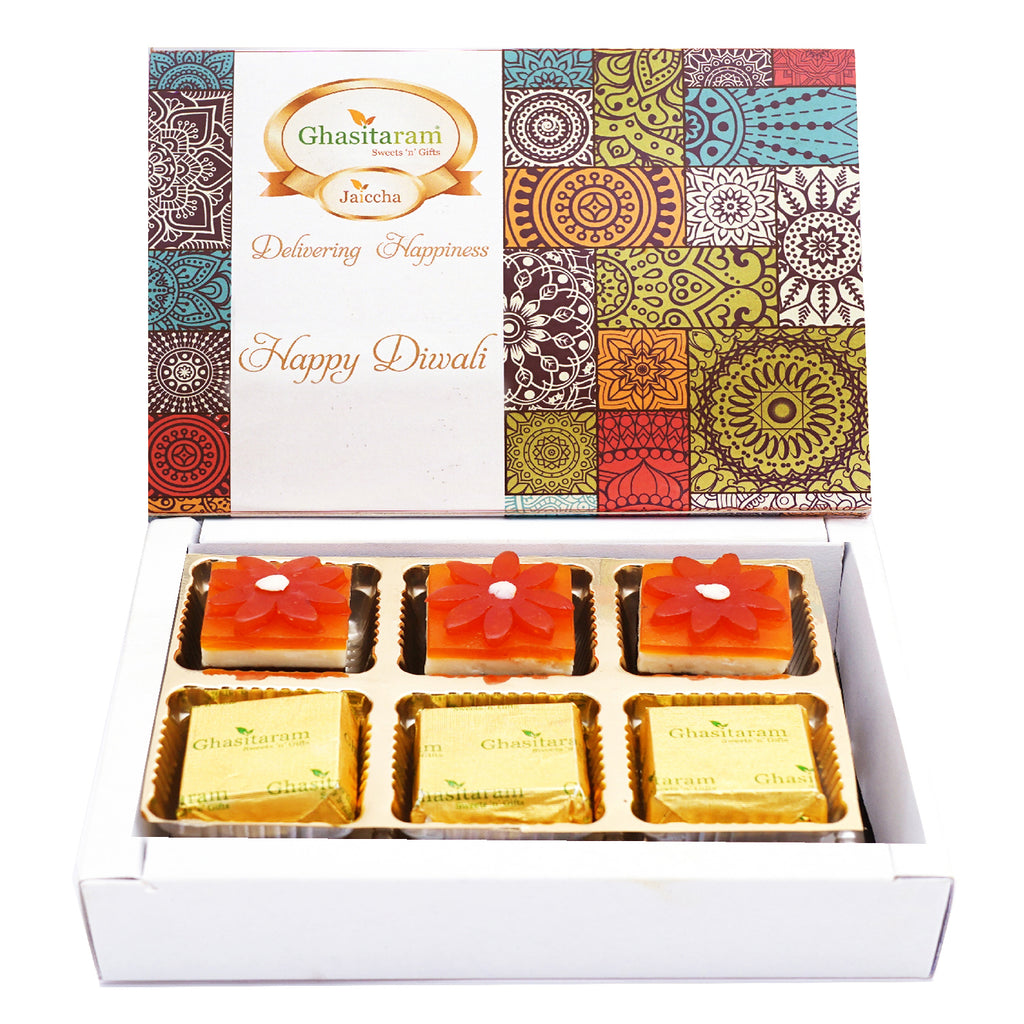Corporate Gifts-Happy Diwali Box of Assorted Bites 6 pcs