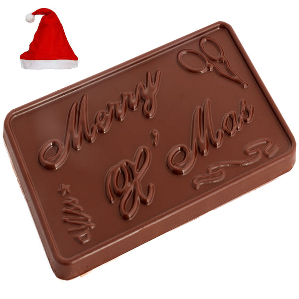 Merry Christmas Chocolate Bar
