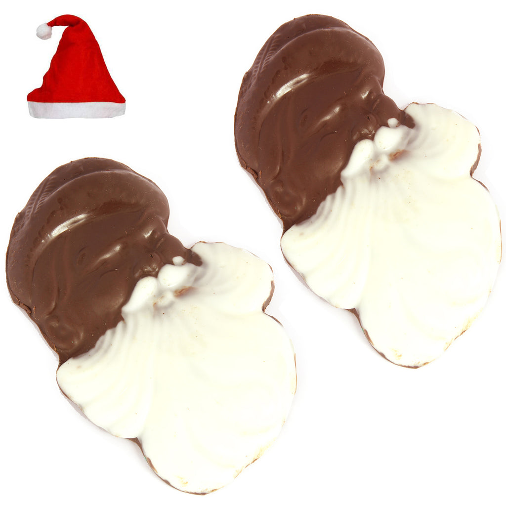 Santa Face Chocolate