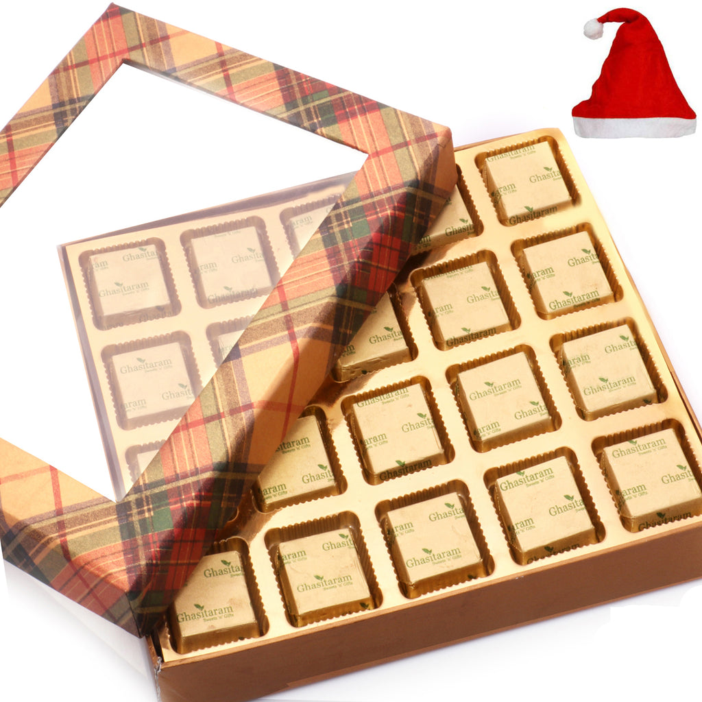Golden Checks Assorted Sugarfree Chocolates Box