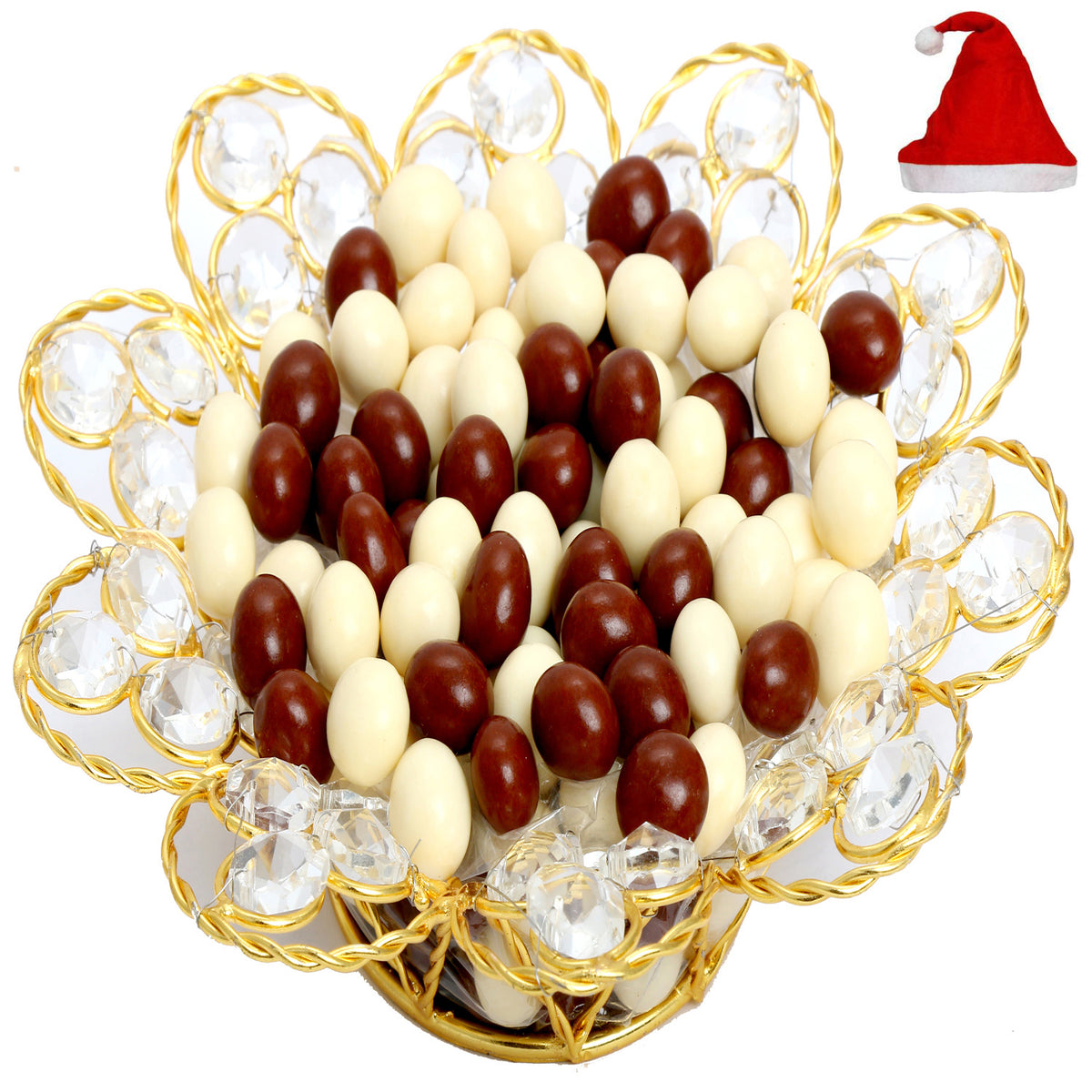 Gold Crystal Nutties Bowl