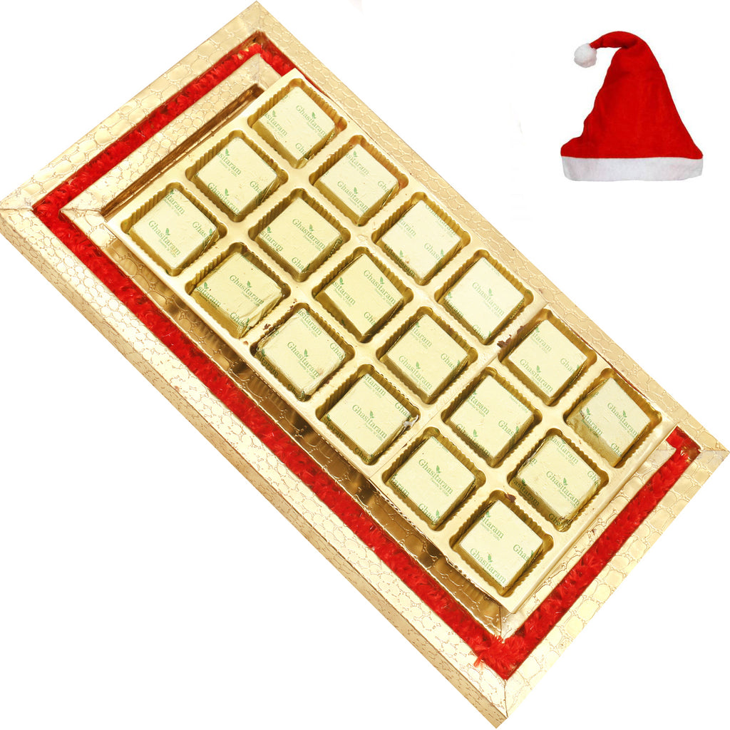 Red and Gold 18pcs Chocolate Tray