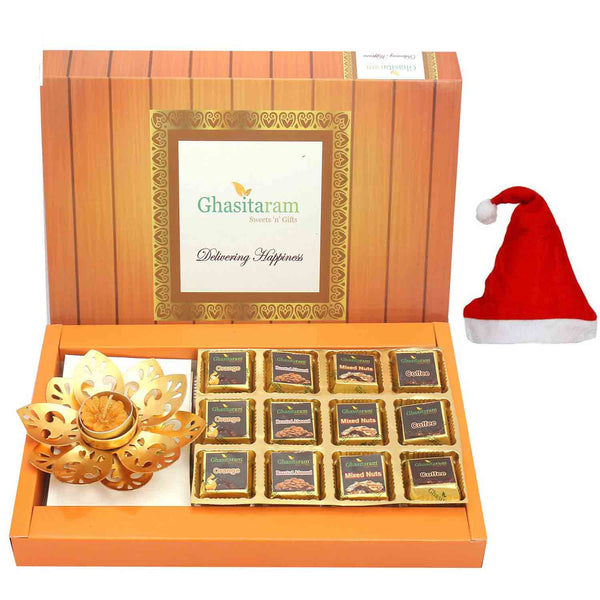 12 Pcs Assorted Chocolates and T-Lite