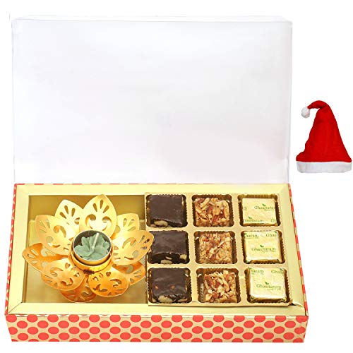 9 pcs Assorted Bites and Golden T-Lite Imperial Box