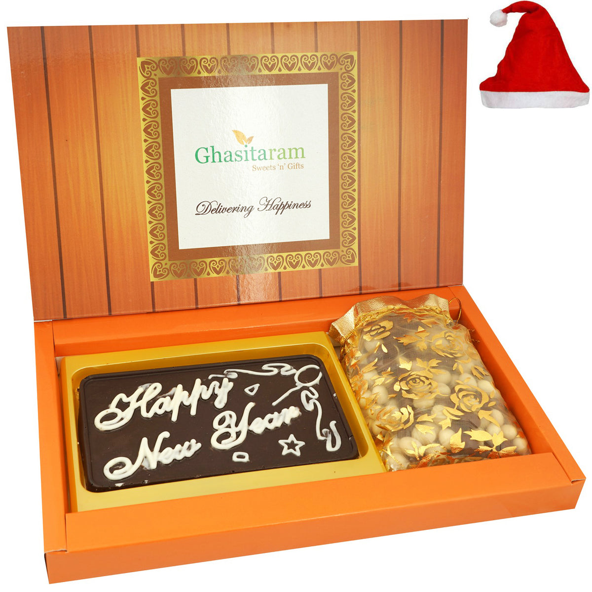 New Year Chocolate Bar with Nutties