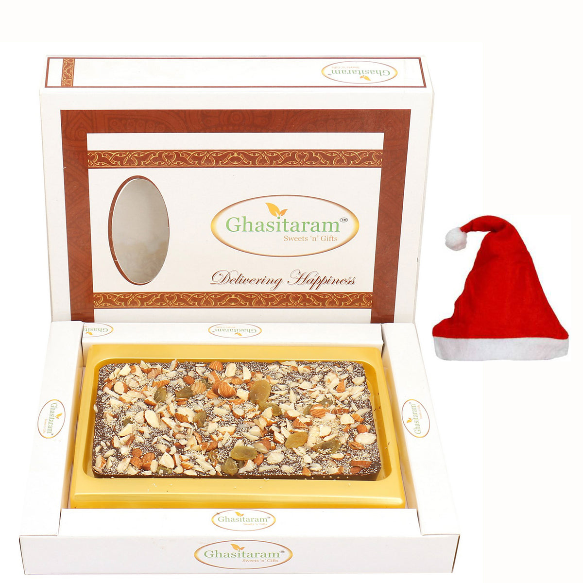 Dark Dryfruit Sugafree Chocolate Bark Big
