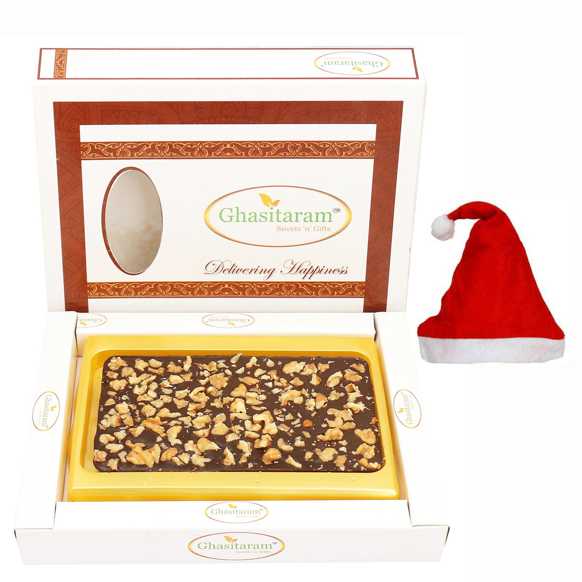 Walnut Sugafree Chocolate Bark Big 