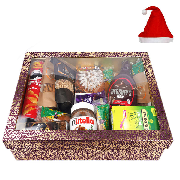 Big Hamper Box of 20 Goodies with Kaju Katli