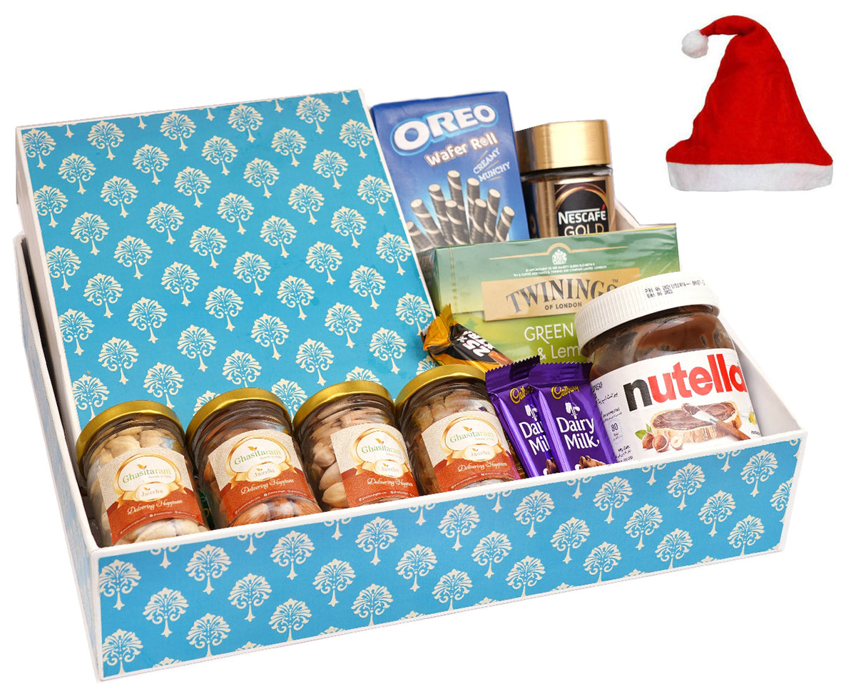 Christmas Gifts-Leather Buckle Assortment Basket