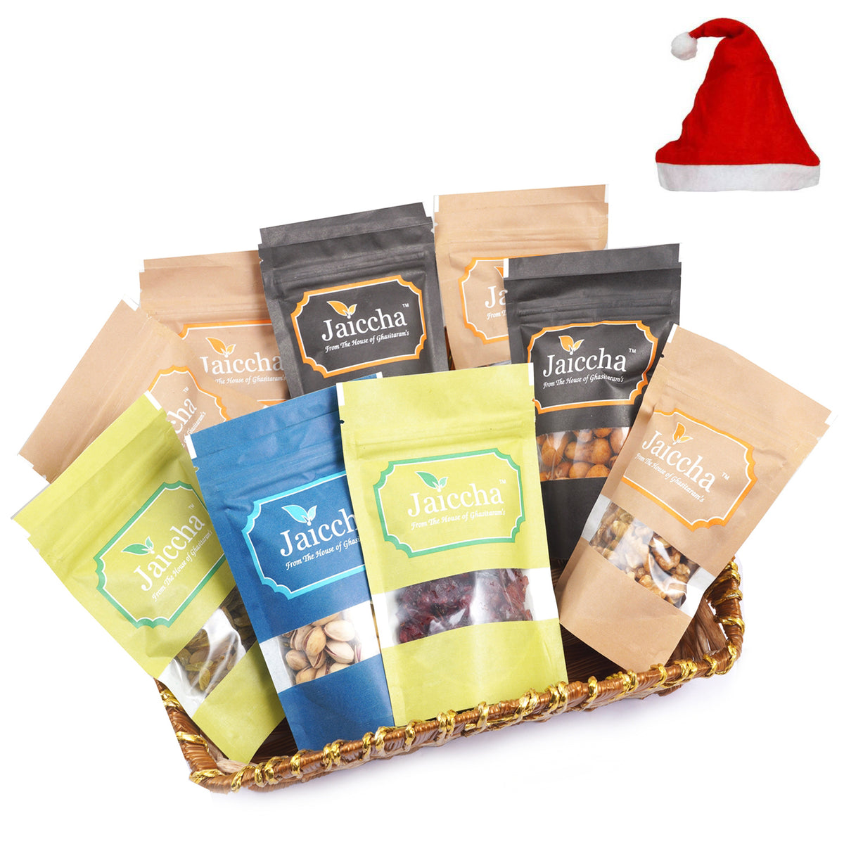 Basket of 9 Heavenly Dryfruits 