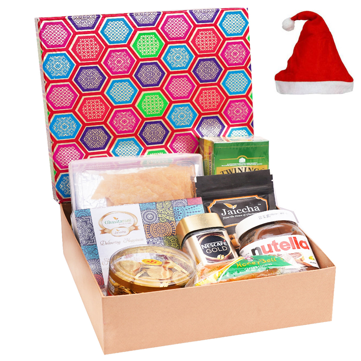 Gourmet Medium Hamper Box of 9 Goodies