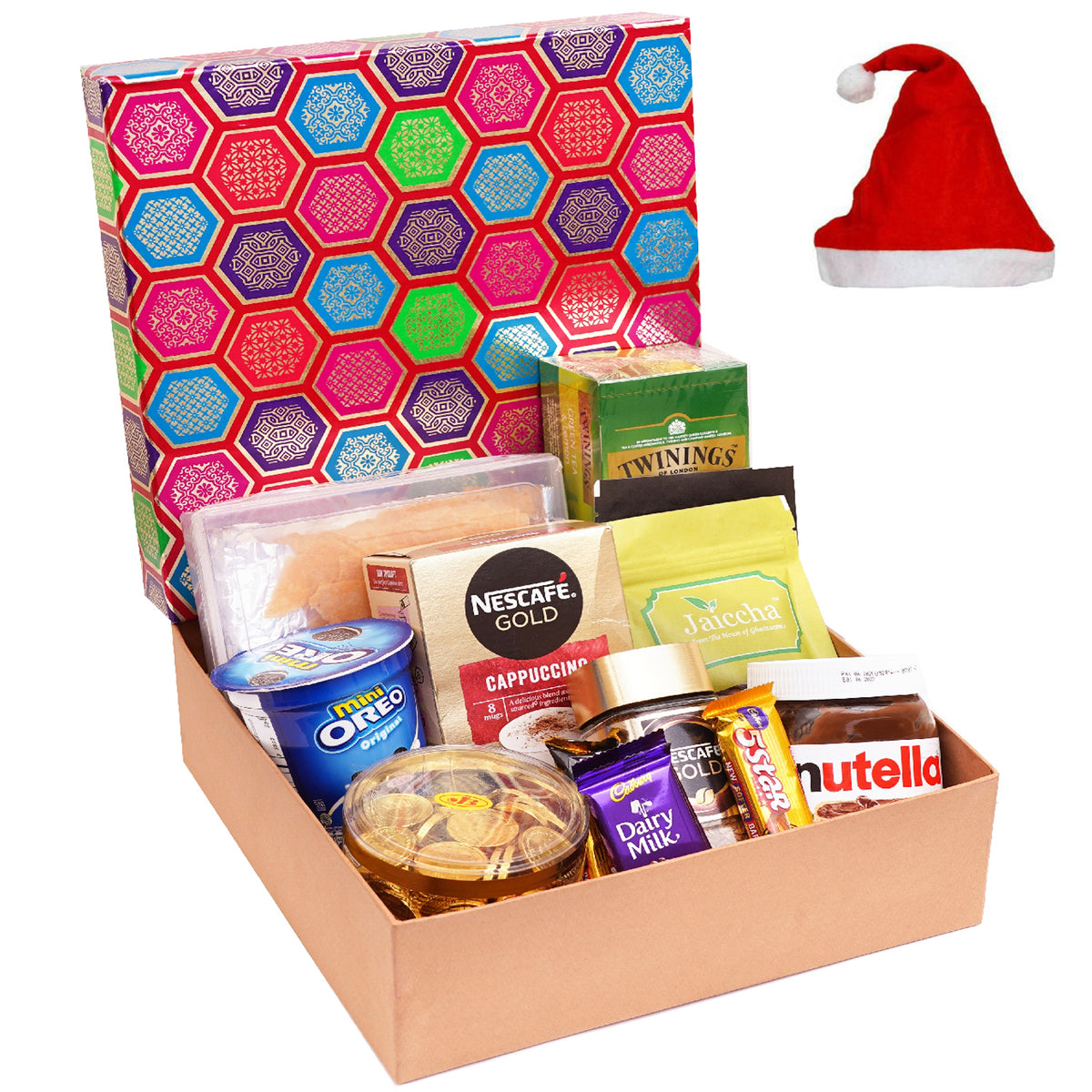 Gourmet Medium Hamper Box of 12 Goodies