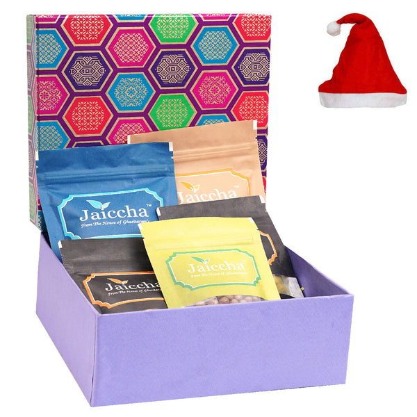 Gourmet hamper Box of Nuts and Namkeen