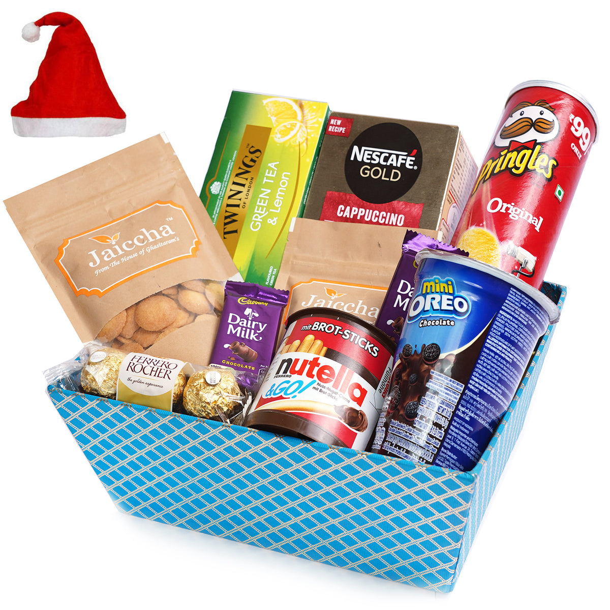 Perfect Basket Hamper  of 10 Goodies