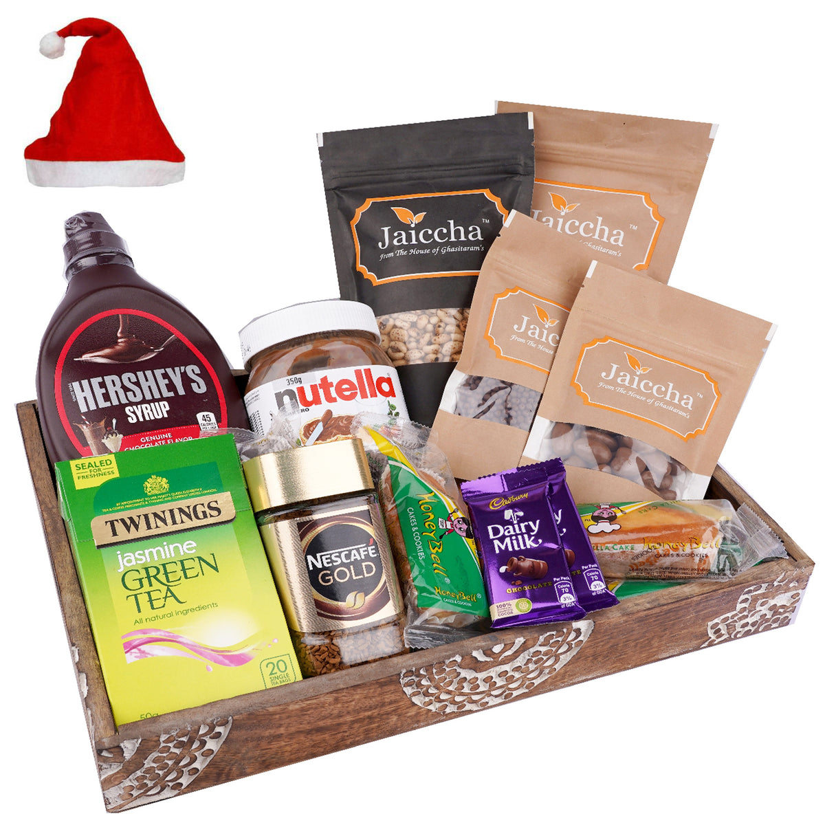 Wooden Tray of 20 Goodies