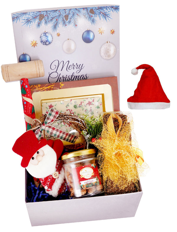 Christmas Hamper box  8" 