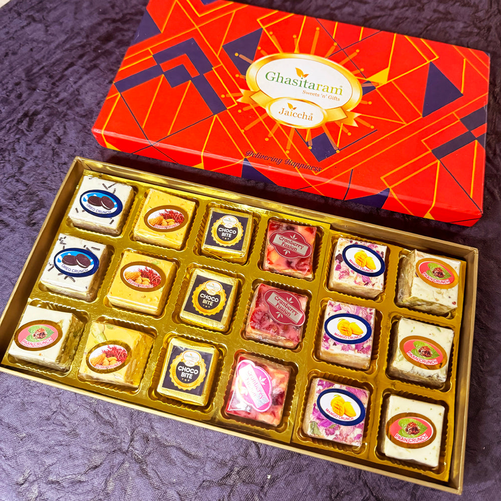 Christmas Assorted Chocolate Bites in Designer Box