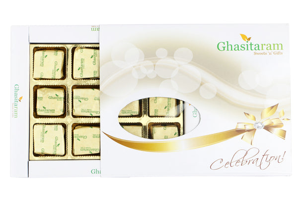 Assorted Sugarfree Chocolates 12 pcs White Box
