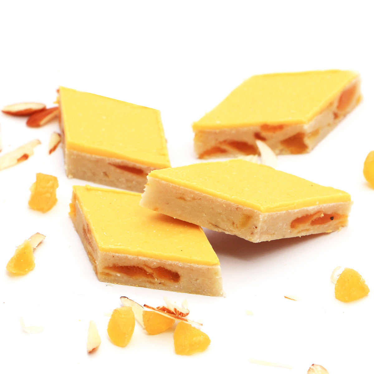 Ghasitaram's Mango Fruit Kaju Katli 200 gms