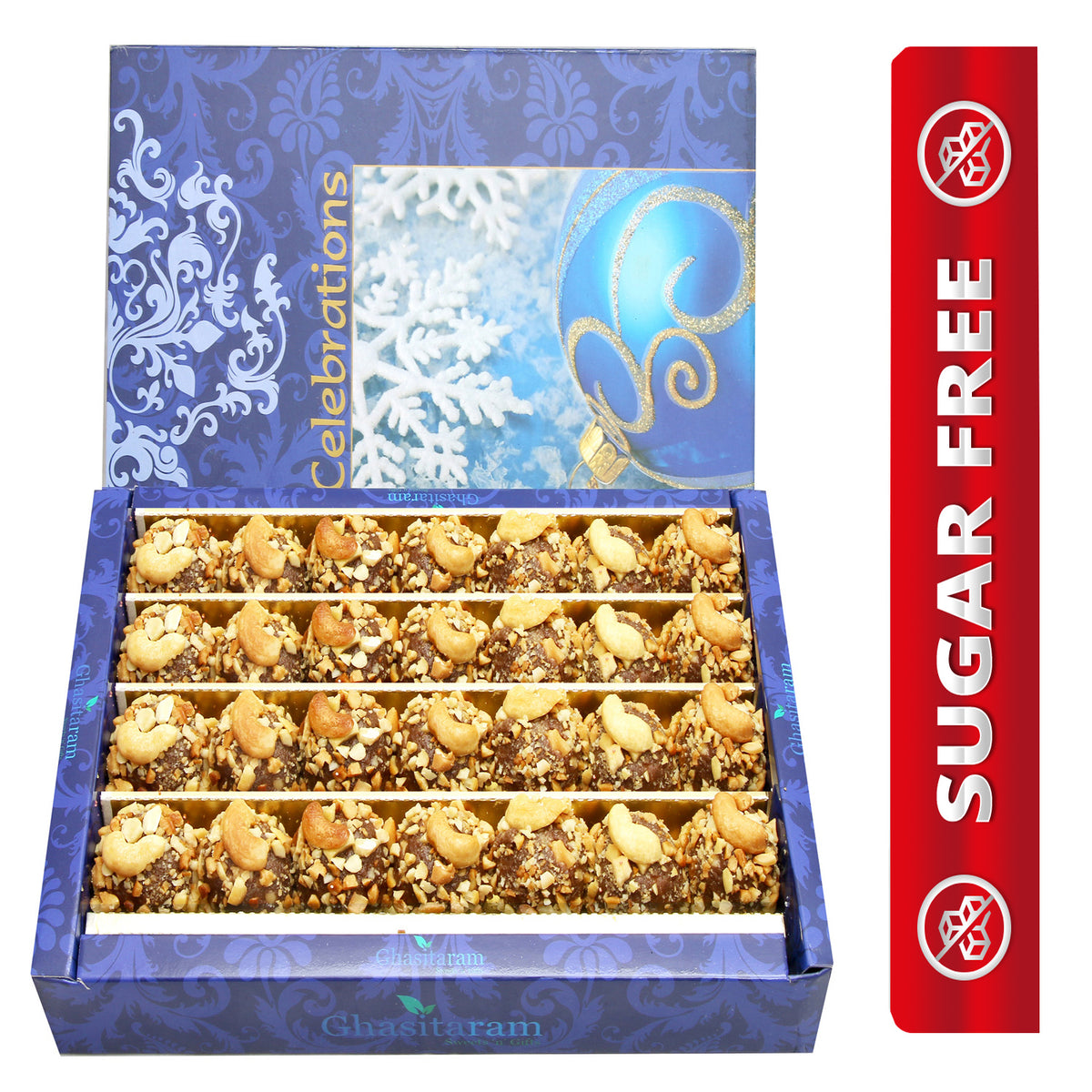 Sugarfree Chocolate Kaju Laddoo (200 gms)