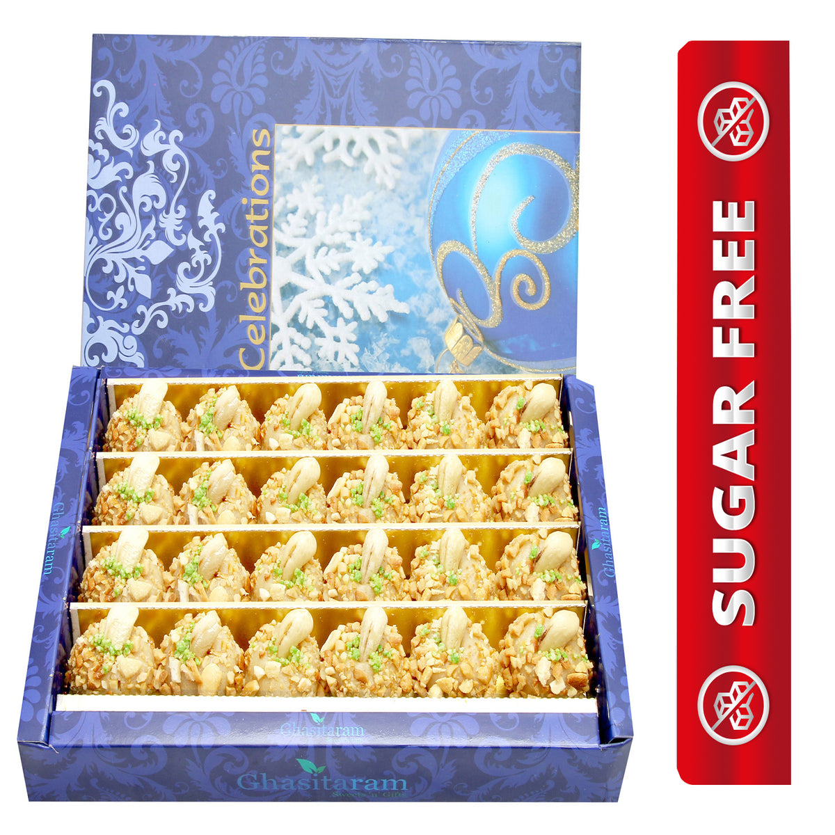 Sugarfree Roasted Kaju Laddoo (200 gms)