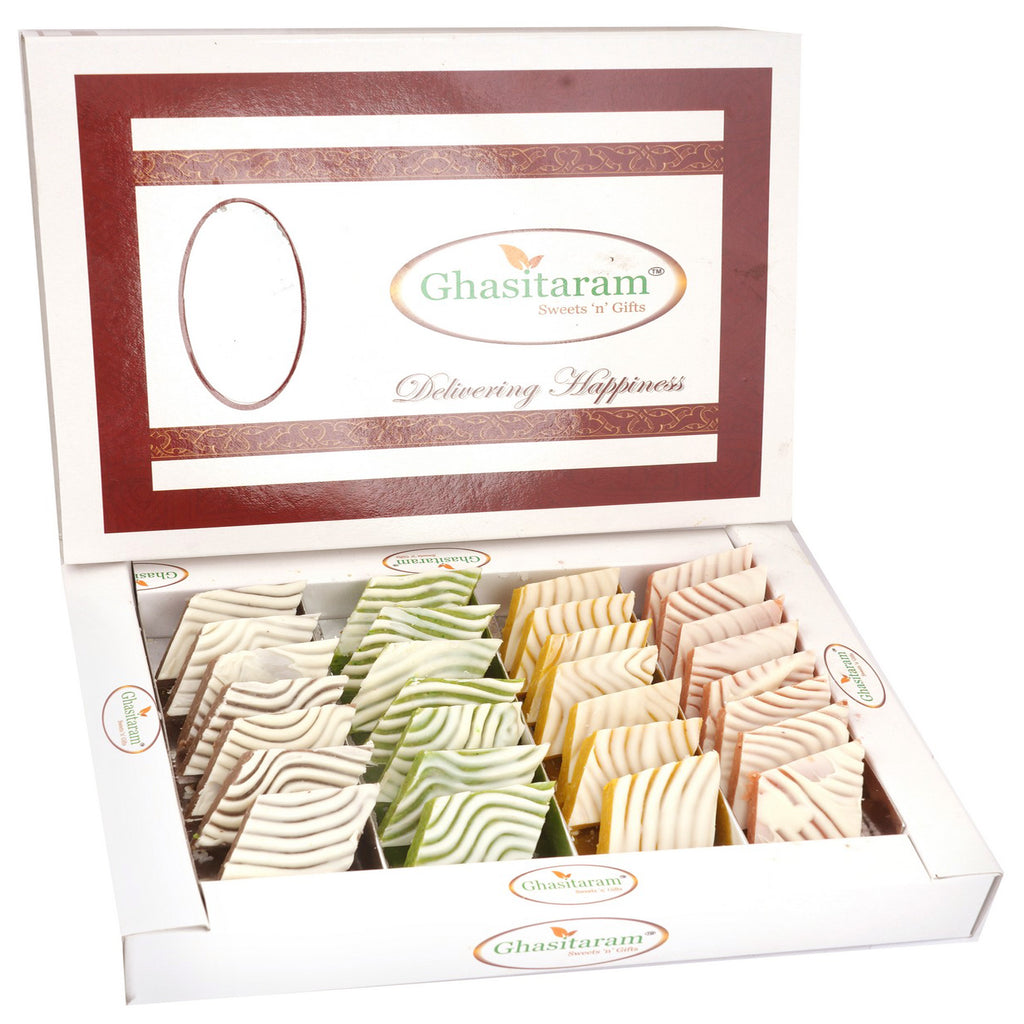 Assorted Irish Kaju Katlis 400 gms