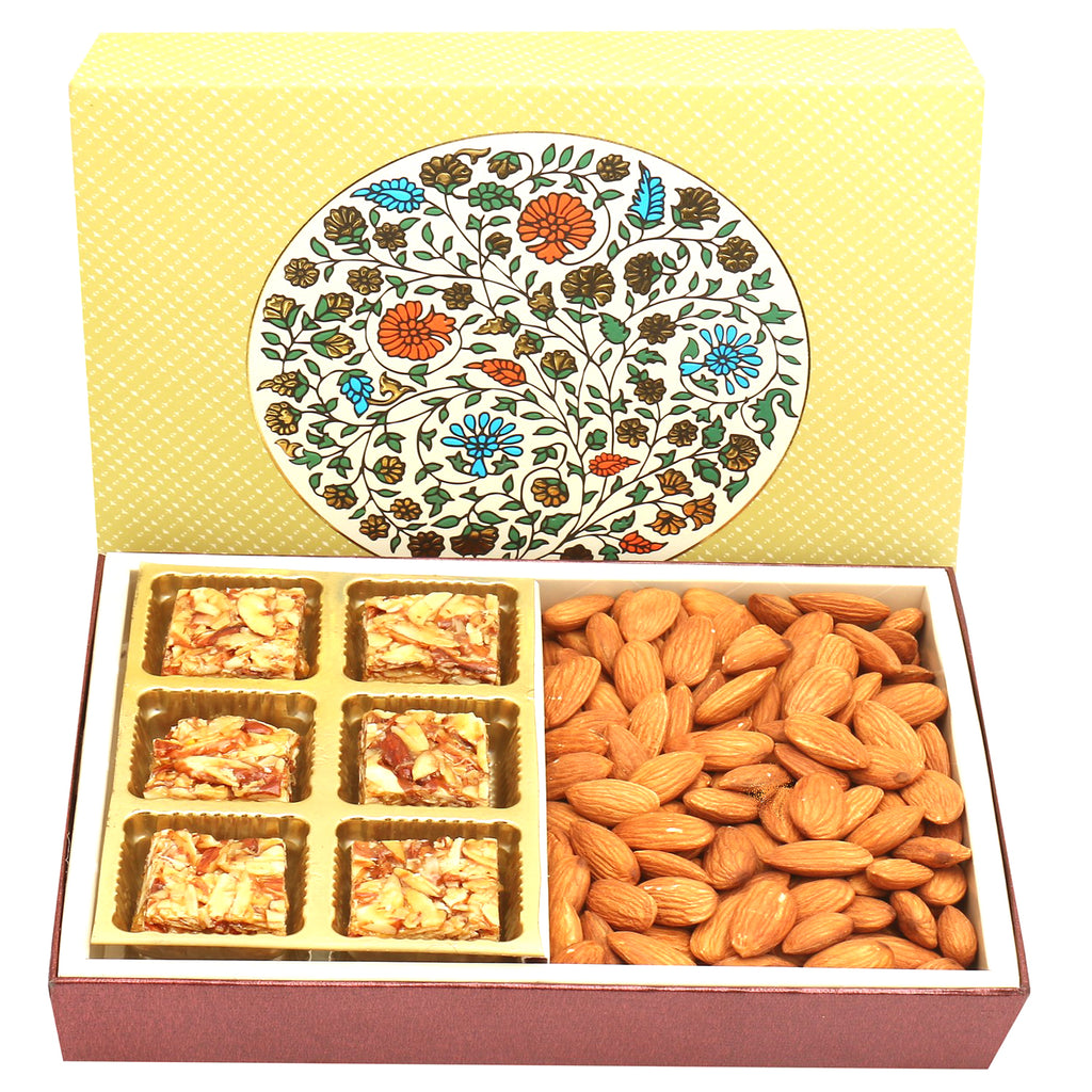 2 Part Eco Almonds and Roasted Almond Bites  Box 